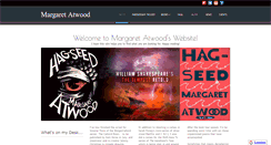 Desktop Screenshot of margaretatwood.ca